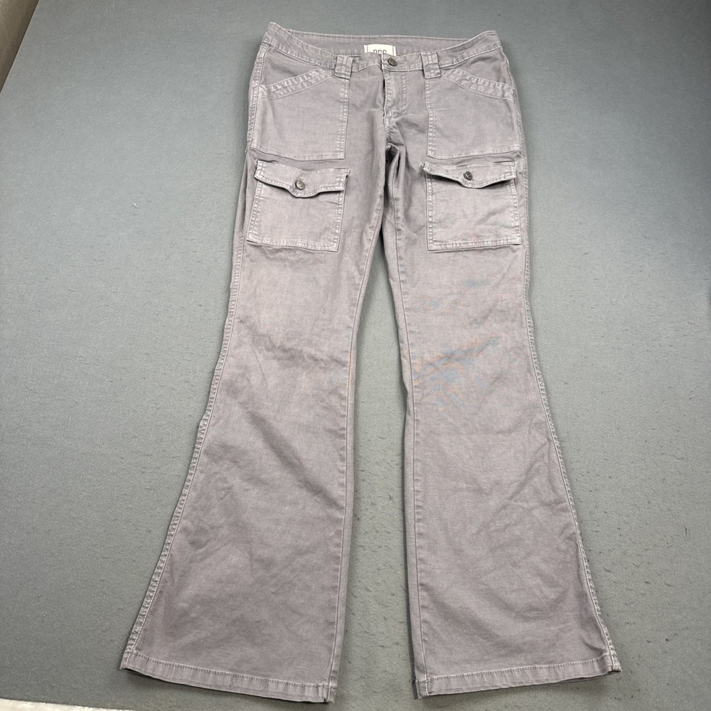 Urban Outfitters BDG PANTS SIZE 30 Gray Cargo FLARE Y2K SKATER BOOT